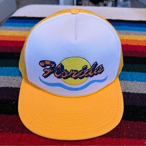 Vintage Federal state of Florida Sunshine state SnapBack Trucker Hat